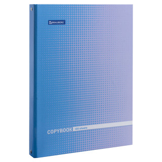 Тетрадь на кольцах  А4, 225х300 мм, 100 л, клетка, Brauberg '...