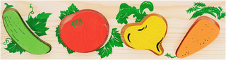 Пазл для малышей Томик Доска-вкладыш Овощи 2