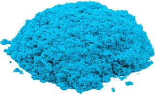 Космический песок Песочница+Формочки Голубой 3 кг(коробка) 2