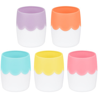 Подставка-стакан двухцветная пастель, СТАММ, ассорти. Цена за...