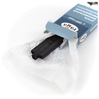 Уголь натуральный 'Студия' виноградный, средней мягкости, квадратный, 3 шт, ГАММА 5