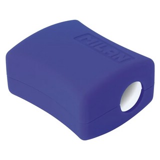 Точилка ручная пластиковая Milan Double (2 отверстия, с конте...