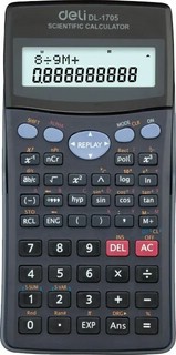 Калькулятор инженерный/научный Deli E1705, 240 функций, 10+2-...