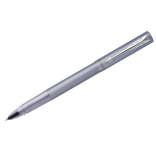 Ручка-роллер Parker 'Vector XL Silver Blue' черная, 0.8 мм, подарочная упаковка
