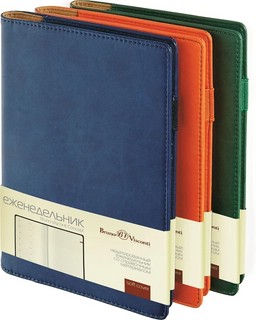 Ежедневник недатированный А5 'Concept' 64 л, синий 6