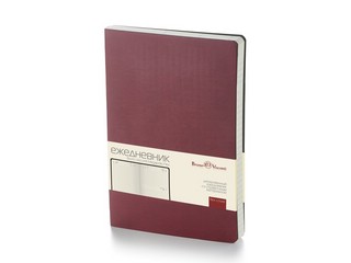 Ежедневник недатированный А4 'Megapolis Flex' бордовый