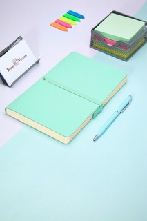 Ежедневник 'Tokyo' А5, 136 л, недатированный, иск.кожа, мятный 4