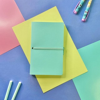 Ежедневник 'Tokyo' А5, 136 л, недатированный, иск.кожа, мятный 5