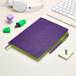 Набор подарочный 'Boston' ежедневник недатированный и ручка, фиолетовый 4