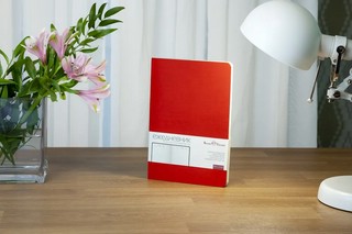 Набор подарочный Megapolis Flex (ежедневник + ручка) красный 6