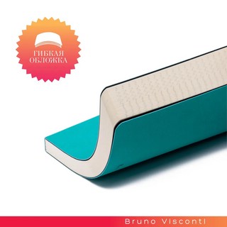 Набор подарочный Megapolis Flex (ежедневник + ручка) цвет морской волны 4