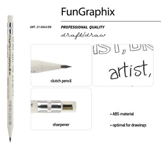 Карандаш механический цанговый с точилкой 'FunGraphix. Artist', HB, 2 мм 2