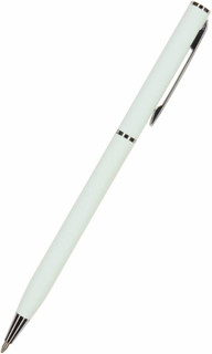 Ручка шариковая автоматическая "Palermo" 0.7 мм, синяя, белый...