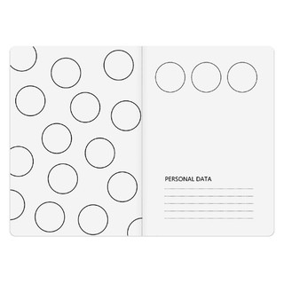 Тетрадь 'Black polka dot' А5, 40 л, клетка, Bruno Visconti 3