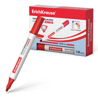 Маркер для досок ErichKrause W-170, красный 1