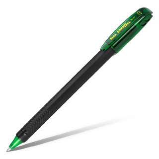 Ручка гелевая Pentel 'Energel' 0,7 мм черный корпус, стержень зеленый