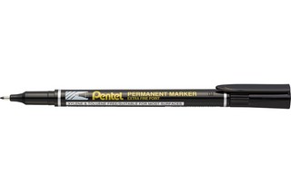 Маркер перманентный Pentel Fine Point, 1.6 мм, пулевидный, NF...
