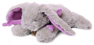 Кролик 15 см, серый/фиолетовый, Lapkin 3