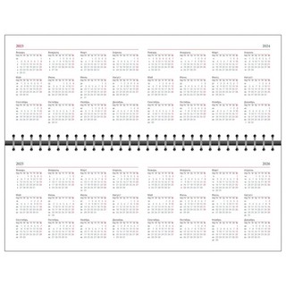 Планинг на 2023г 'Berlin' 64 л, на спирали, синий 4