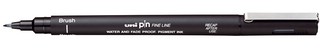 Линер Uni Pin Brush Extra Fine (кисть) черный