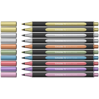 Набор капиллярных металлизированных ручек Schneider 'Paint-It 020' 10 цветов