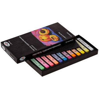 Набор сухой пастели 'Старый мастер' Яркие цвета 12 цветов 2