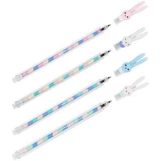 Ручка шариковая 'Ice Cream Rabbit ' синяя, 0.7мм, MESHU, в ас...