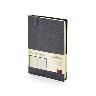 Набор подарочный 'Trend' ежедневник недатированный и ручка, серый 2