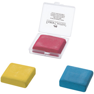 Ластик-клячка Faber-Castell, формопласт, ассорти, в пластиковом контейнере. Цена за 1 шт. 2