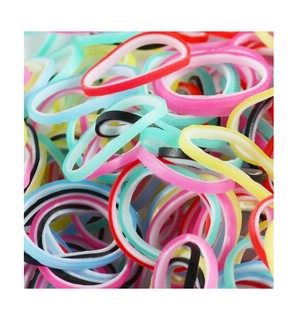 Резинки для плетения браслетов Rainbow Loom 'Карнавал микс', 600 резиночек В0166 2