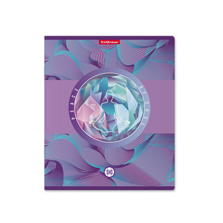 Тетрадь общая А5, 96 л, клетка, на скрепке 3