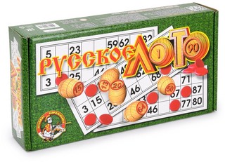 Русское Лото, зеленая коробка