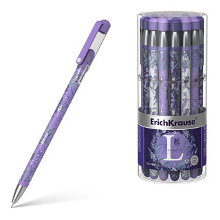 Ручка гелевая ErichKrauseR Lavender Stick, черные чернила, в ассортименте. Цена за 1 шт.
