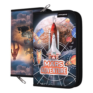 Пенал-книжка 'Mars Adventure' 1 отделение, 13.5х20х3 см, без наполнения