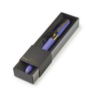 Ручка шариковая автоматическая 'Monaco' 0.5 мм, синяя, в футляре (лиловый корпус)
