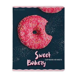 Тетрадь 'Донат рулит!', 48 листов, клетка, цвет в ассортименте. Цена за 1 шт. 4