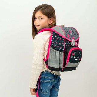 Ранец Belmil Click Cat с наполнением (пенал, мешок для обуви) 9