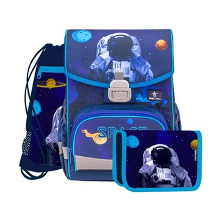 Ранец Belmil Click Spaceman с наполнением (пенал, мешок для обуви) 1