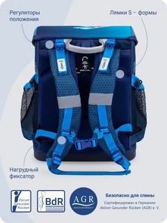 Ранец Belmil Mini Fit Racing с наполнением (пенал, мешок для обуви) 12