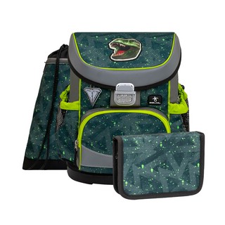 Ранец Belmil Mini Fit 'T-Rex' с наполнением (пенал, мешок для...