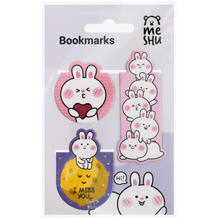 Закладки магнитные для книг, 3 шт. 'Bubble bunny'