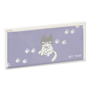 Пенал мягкий 'Not today' искусственная кожа, 20х10 см 3