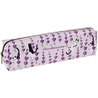 Пенал мягкий 'Lavender Tender' искусственная кожа, 20х10 см