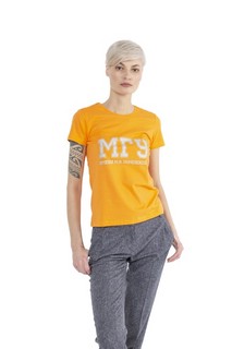 Футболка с надписью МГУ имени М.В. Ломоносова на русском языке 2