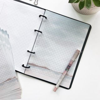 Сменный блок View для тетради на кольцах, А5, 50 л, клетка 3