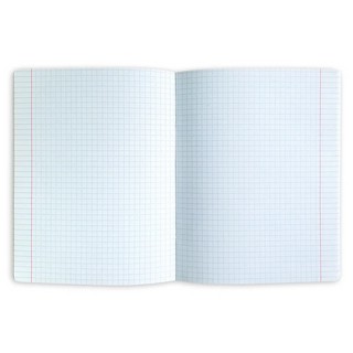 Тетрадь А5, 48 л, клетка, на скрепке, 'Terrazzo' голубой 5