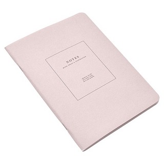 Тетрадь А5, 40 л, клетка, мягкий переплет, скрепка, 'Notes', розовый 2