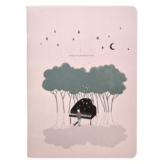 Тетрадь А4, 40 л, клетка, скрепка 'Soul' (рояль) 1