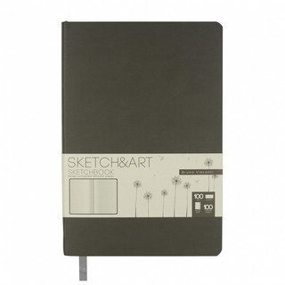 Скетчбук Sketch&Art Original, А5, 100 л, мягкий переплет, серый