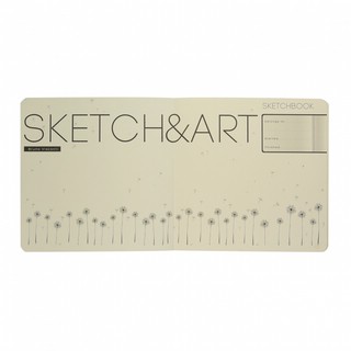 Скетчбук Sketch&Art Zefir, А6+, 100 л, мягкий переплет, зефирный голубой 5